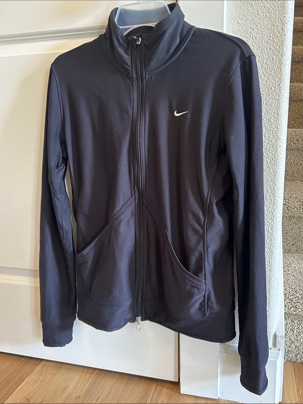 Nike Black Full-Zip Dri-Fit Jacket